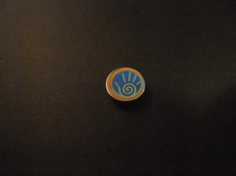 Onbekend logo (@ hand) pin met schroef